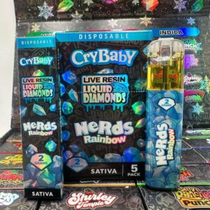 Crybaby Nerds Rainbow 2g Disposable