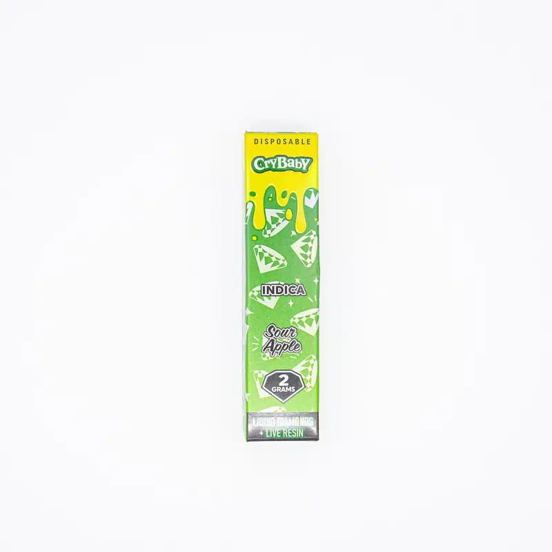 Crybaby Sour Apple 2g Disposable