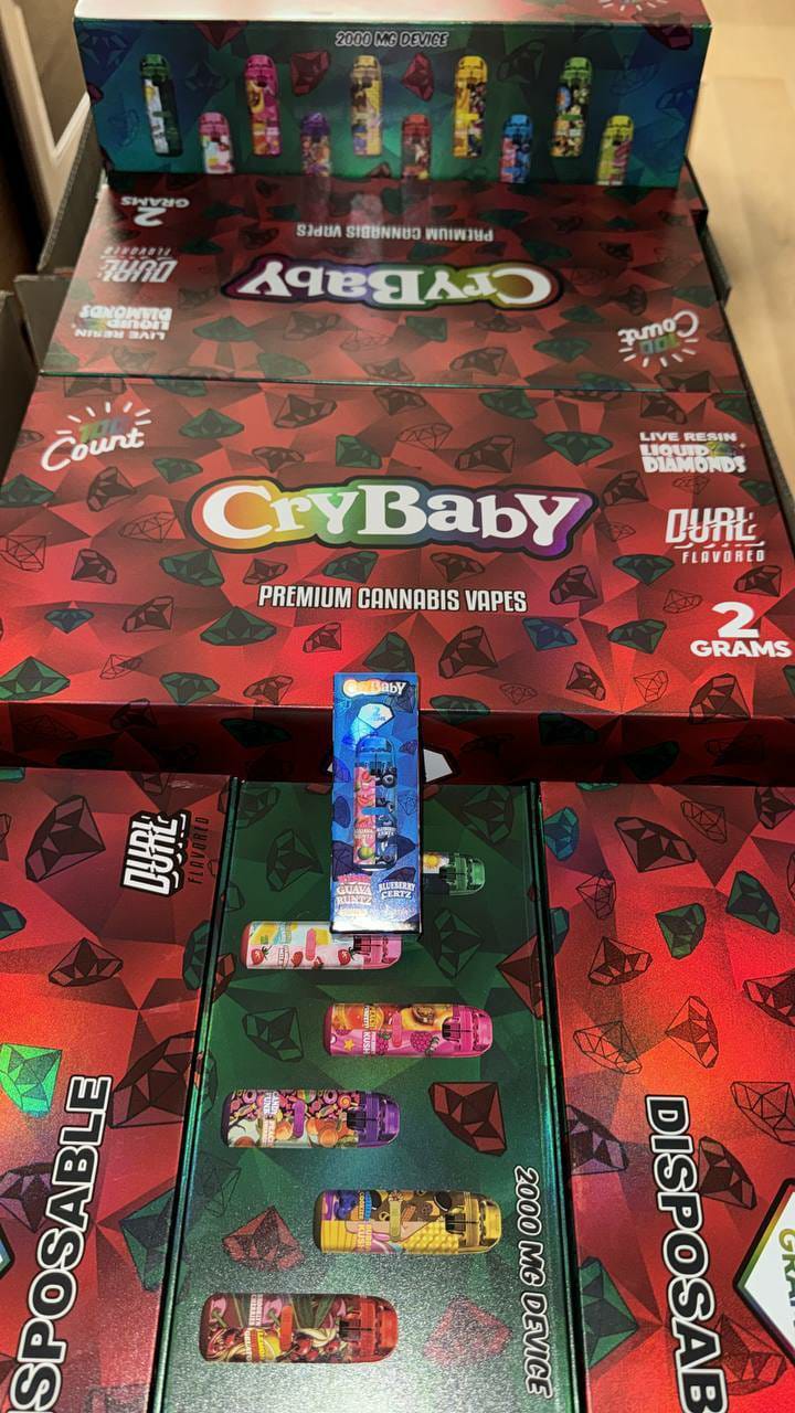 CryBaby Dual Tank Disposable Vape