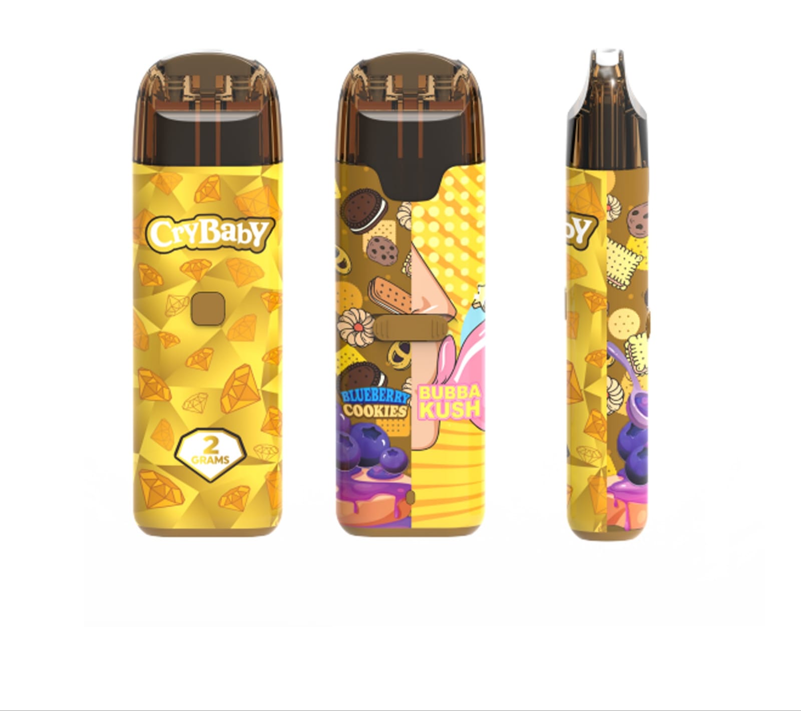 CryBaby Blueberry Cookies X Bubba Kush Disposable