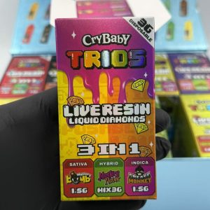CRYBABY TRIOS DISPOSABLE VAPE